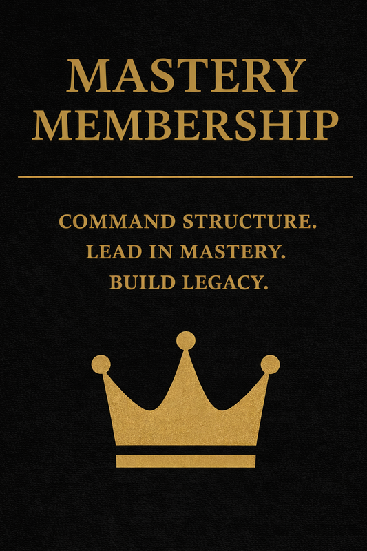 MASTERY MEMBERSHIP